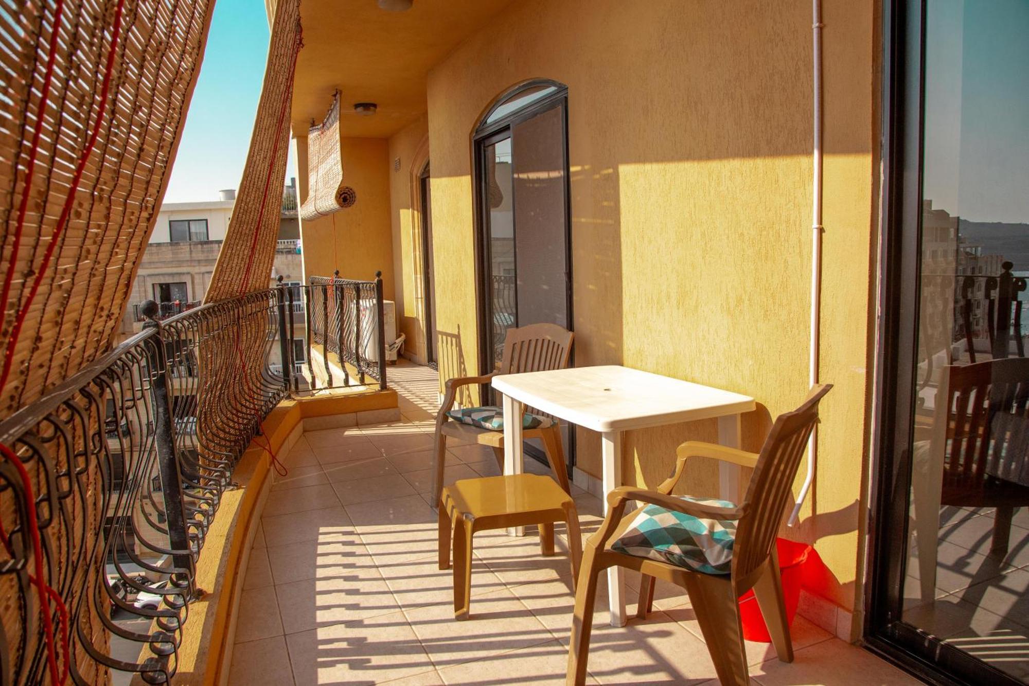 Apartment 2bd Cosy With Spacious Balcony - Close To Bugibba *